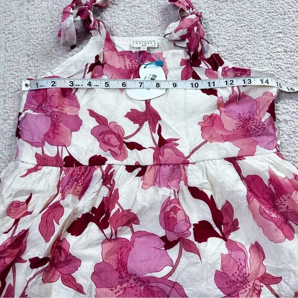 NWT Hayden and Angie Girls Jumpsuit Romper and Tank Tropical Summer Size Large - Picture 9 of 15